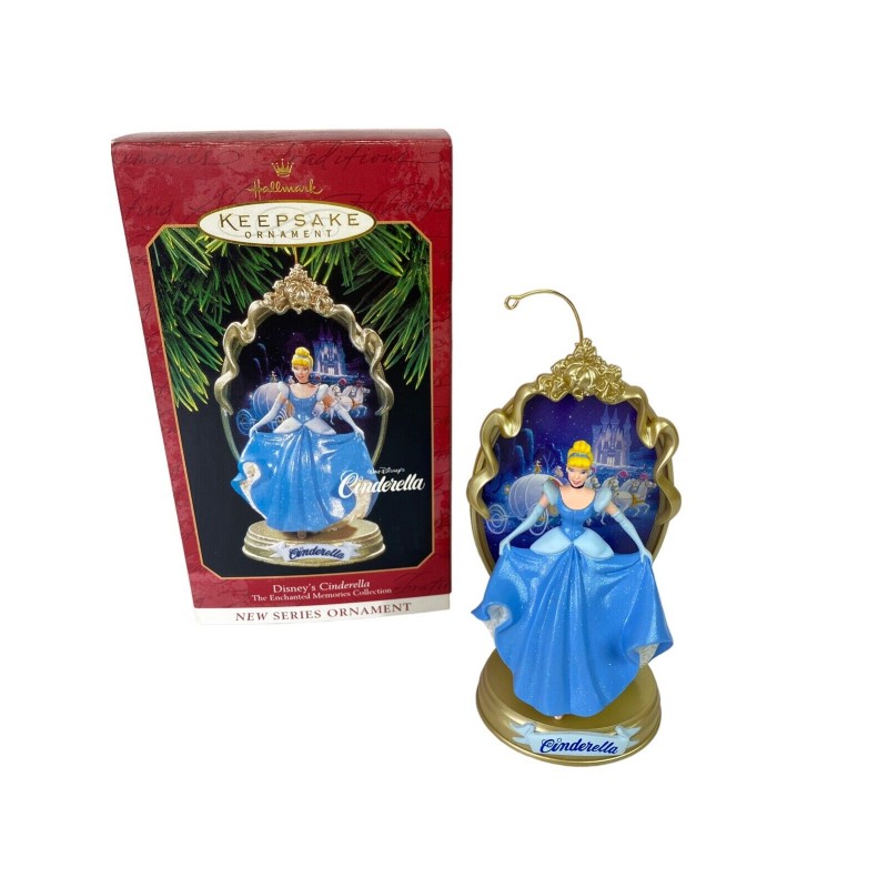 DISNEY HALLMARK KEEPSAKE CINDERELLA ORNAMENT 1997